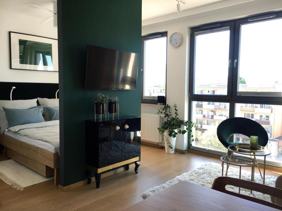 Green Apartment Gdansk Z Garazem Ngoại thất bức ảnh