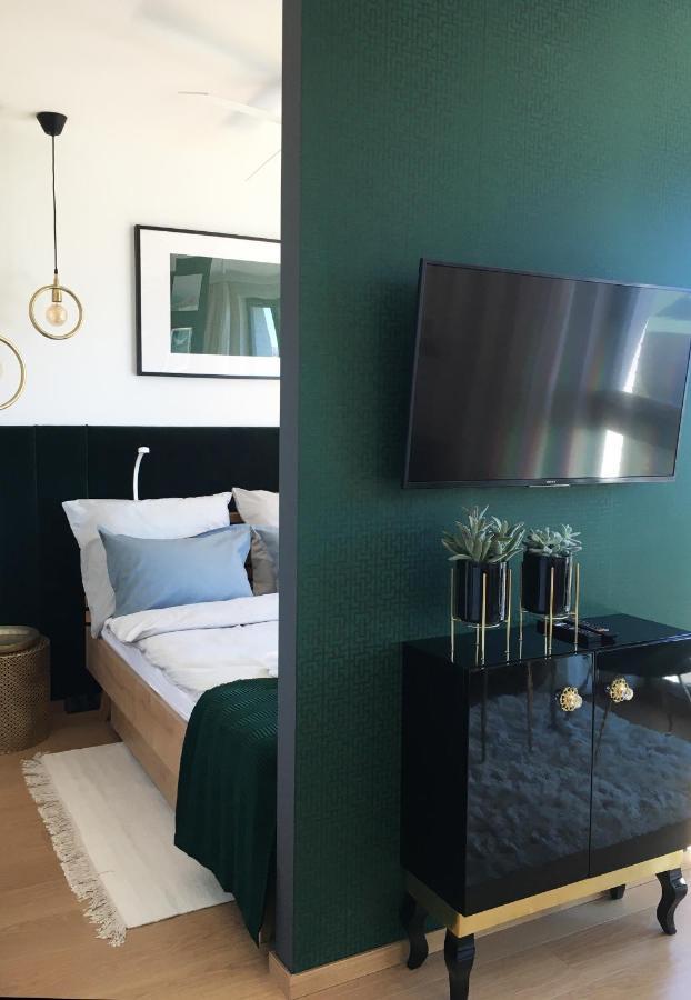 Green Apartment Gdansk Z Garazem Ngoại thất bức ảnh